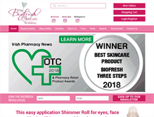 Tablet Screenshot of biofreshskincare.ie